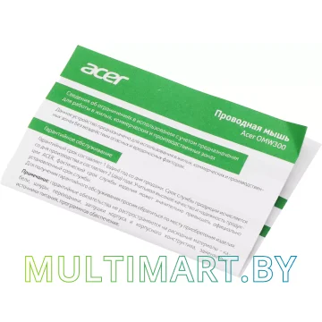 Мышь Acer OMW300 (белый) картинка 13